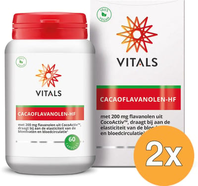 2x Vitals CacaoFlavanolen-HF (60 capsules)