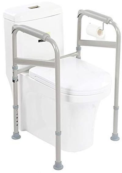 Toilet Ondersteuningsframe voor Veiligheid en Comfort | Verstelbaar tot 70cm