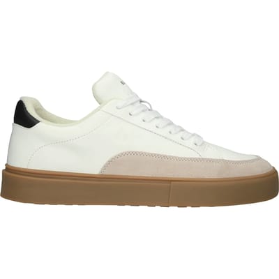 Blackstone QUARTZ BEVERLY - EG560 White Black - Sneaker (low) - Heren - White - Maat: 40