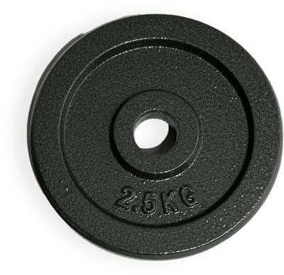 Padisport halterschijf 2.5 kg - gewichten schijven - halterschijven 30 mm - gewicht schijven - gewicht platen - halterschijf 2.5kg - gewichtschijven