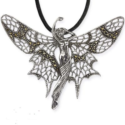 Zilveren Gorgeous Elf hanger
