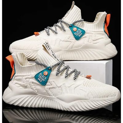 Tenis Heren Sneakers Hardlopen Heren Casual Schoenen Luxe Sneakers Trainer Race Ademende Schoenen Mode Mesh Loafers Schoenen voor Heren 39 beige