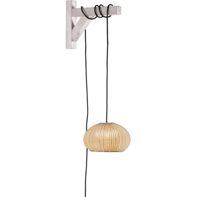 Bover LED hanglamp Garota, stekker wit/ivoorkleurig