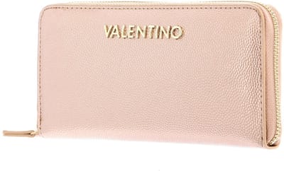 VALENTINO Portemonnee Divina Zip Around Wallet Oro Rosa Roségoudkleurig