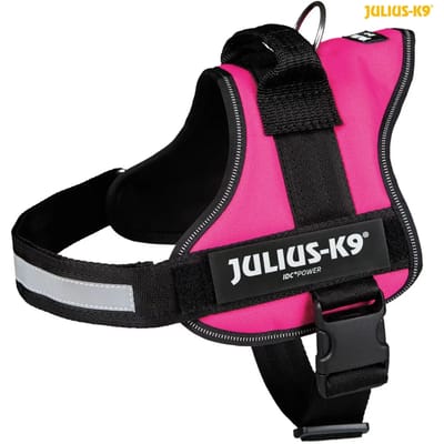 Julius K9 IDC Powertuig - Hondentuig - Maat 0 - M - Fuchsia