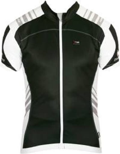 Nalini Artiglio fietsshirt heren korte mouwen Zwart/Wit - S