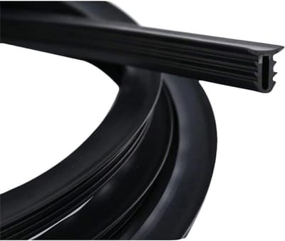 1.6m Windshield Sealing Strips voor Auto, Rubber Strip voor Deur en Dashboard, Geluidsisolatie en Anti-Noise Trim (Zwart)