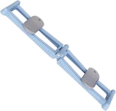 Beentrainer Ski Simulator - Oefenapparaat Onderlichaam - Kracht Training - Inklapbaar Ontwerp - 1135 cm - Blauw