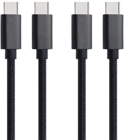 2 stuks OneOne 1,0m oplaadkabel. Sterke USB C naar C kabel. Stevig laadkabel snoer past op Apple iPhone 15, iPhone 15 Plus, 15 Pro, 15 Pro Max, iPhone 16, 16 Plus, 16 Pro, iPhone 17, 17 Air, 17 Pro, 17 Ultra
