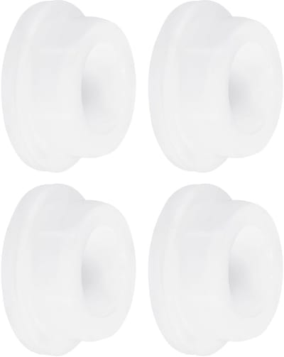 Dailygoods- Knopplug Waterdicht - 4 Stuks - Rubber/Siliconen - Temperatuurbestendig tot 250 °C - Eenvoudig te Installeren - Duurzaam - Rubberstop
