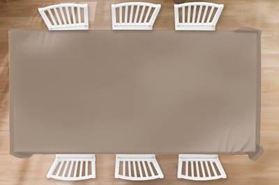 Tafelkleed - Tafellaken - 300x150 cm - Bakery brown - Interieur - Aardetinten - Binnen en Buiten
