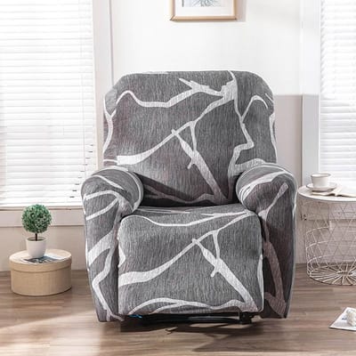 Fauteuilhoezen Stretch Bankhoes Stoelhoezen Meubelbeschermer Fauteuilhoes voor Schommelstoel 1 Seater