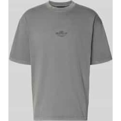 Oversized T-shirt met 1/2-mouwen model 'Trebic'