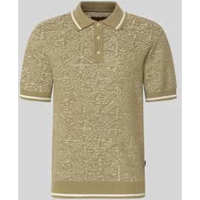 JACK&JONES - JPRBLUZACK STRUCTURE KNIT POLO SS LN - Heren - Polo's