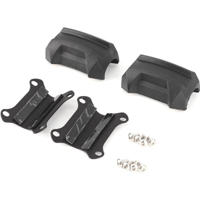 25mm1in Motorfiets Valbeugel Anti-Val Rubber Beschermer Universele Pasvorm voor R1200GS R1250GS F800GS gray
