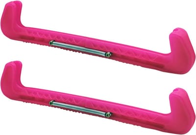Schaatsbeschermers - Schaatsriemen - Schoenen Beschermen - Verstelbare Veer - 31 x 6 cm - roze