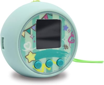 Siliconen Beschermhoes voor Interactief Digitaal Speelgoed Virtual Pet - Schokabsorberende Sleeve (Turquoise)