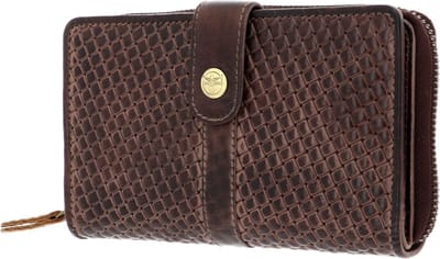 CHIEMSEE Portemonnee Antwerp Wallet with Flap Brown Bruine