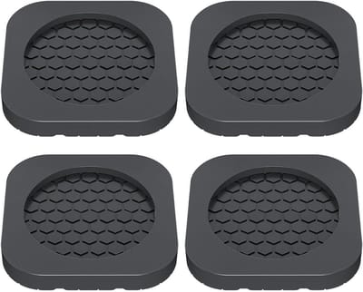 Wasmachine Trillingsdempers - Anti-vibratiepads Apparaatvoeten - Geluid Verminderen - Antislip Schokabsorberend - 8x8x8 cm - Meerkleurig