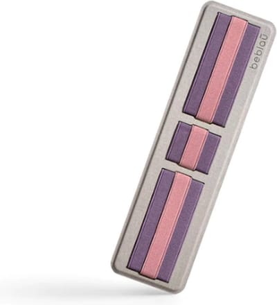 Beblau SHIFT zelfklevende draagbare elektronica-organizer voor laptops, en tablets. Ideaal voor studenten, thuiswerken reizen ! Herbruikbaar (kleur: zacht paars)