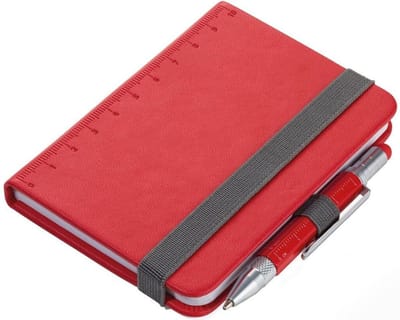 Troika LILIPAD + LILIPUT Notitieblok A7 met pen (Rood)