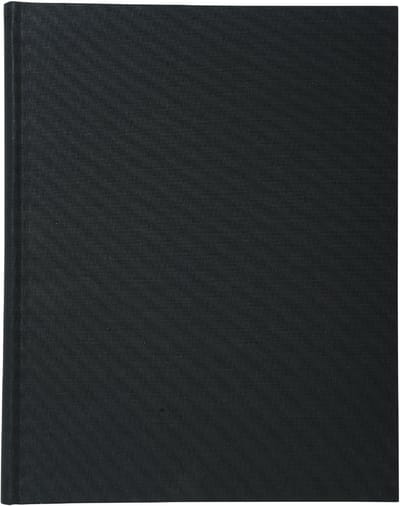Exacompta Register 32x25cm gelijnd genummerd 200 blad - Zwart - 6422E