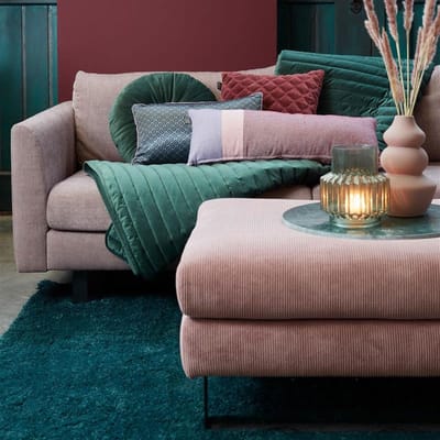 KAAT Amsterdam Confer Sprei - 260x260 cm - Groen