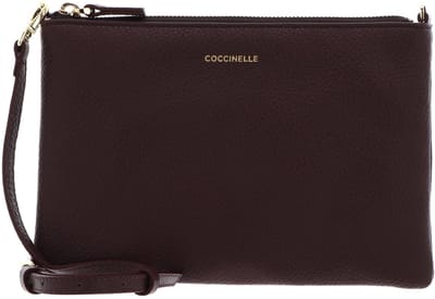 COCCINELLE Leren schoudertas Best Crossbody Bag Berry donkerpaars