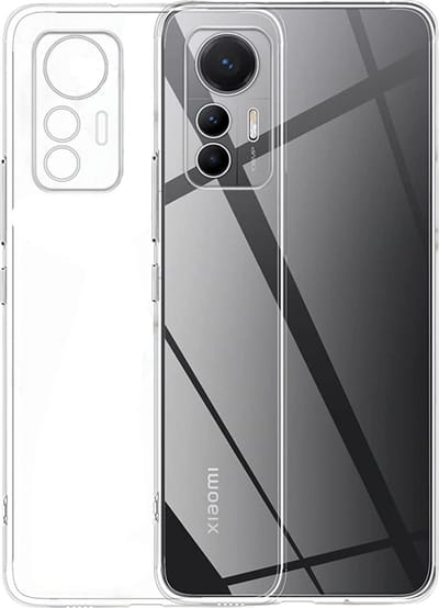 Hoesje voor Xiaomi 12 Lite backcover Shockproof siliconen Transparant