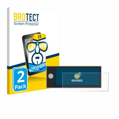 BROTECT - Screenprotector voor Peugeot Expert 2025 - Folie Beschermfolie transparant 2 Stuks