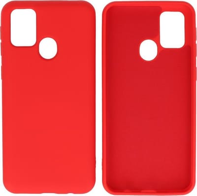Bestcases Fashion Telefoonhoesje Backcover Samsung Galaxy M31 - Rood