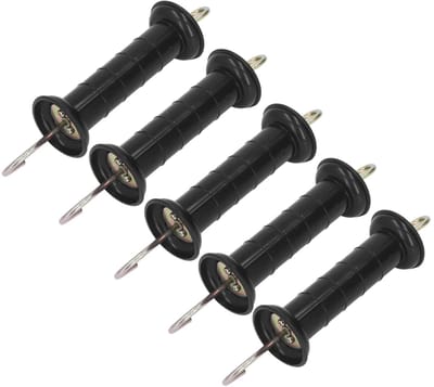 Dailygoods - 5 Stuks Geïsoleerde Handvatten voor Elektrische Hekken