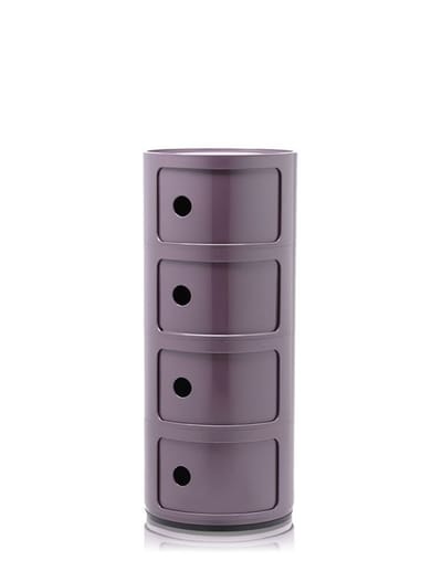 Kartell - Componibili Container - 4 Elemente - violet