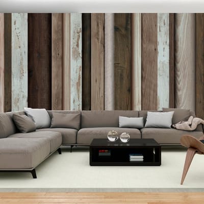 Fotobehang – Behangpapier - Fotobehang XXL - Wooden Fan 500x280 - Artgeist