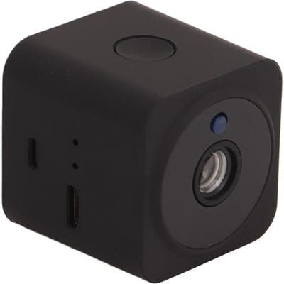 Caméra de sécurité sans fil avec support magnétique, vision nocturne 1080p, détection de mouvement, Wi-Fi 2,4 GHz, bidirectionnelle