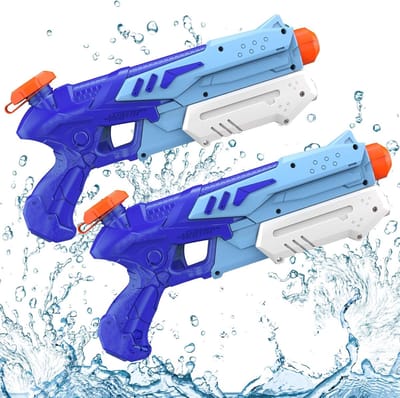 Lexium Waterpistool - Zomerspeelgoed - Watergevecht - Tuinspeelgoed - Waterpret - Verkoeling - Stranddag - Buitenspelen - Waterblaster - Vakantiespeelgoed - Super Soaker - Kinderspeelgoed - Zwembadspel - Zomercadeau - Water battle - Schietplezier - A