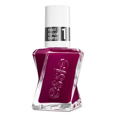essie gel by essie 186 paisley the way nagellak - donker rode gelnagellak zonder UV-lamp - 13,5m