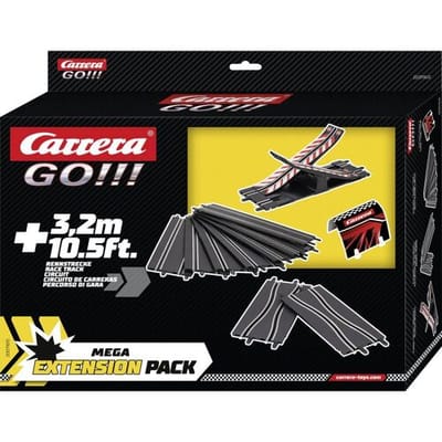 Carrera Go!!! Racebaanonderdeel - GO!!! Uitbreidings Pack Set - Mega Set - 11 Baandelen onderdeel