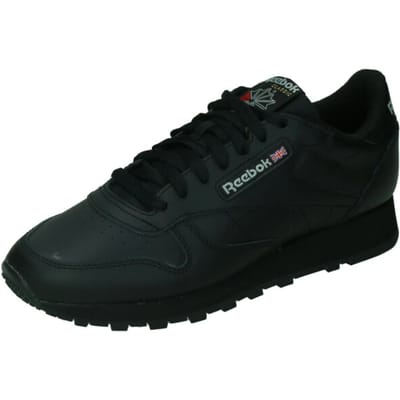Reebok Classic sneakers - leer - unisex (Zwart, 45)