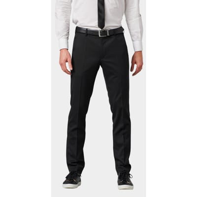 Meyer Broek Bonn Modern Gabardine Wool Zwart / male