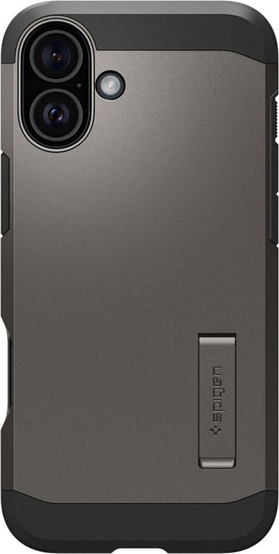 Spigen Tough Armor Apple iPhone 16 Plus Hoesje MagSafe Back Cover Gunmetal
