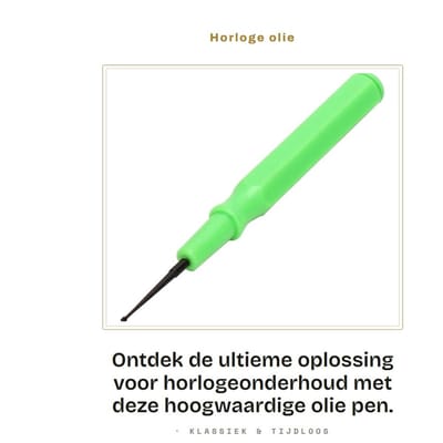 Dailygoods- Horlogeoliestift Hoogwaardig Materiaal - Horlogereparatiegereedschap - Smeeroliestift - Smeermiddel - Duurzaam - Vermindert Wrijving - Oliepotlood