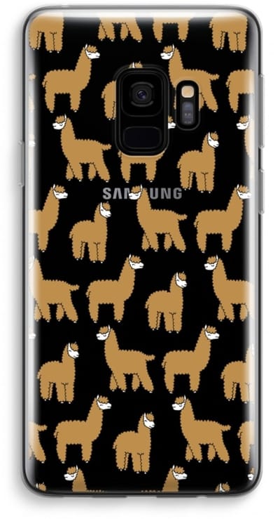 Case Company® - Hoesje geschikt voor Samsung Galaxy S9 hoesje - Alpacas - Soft Cover Telefoonhoesje - Bescherming aan alle Kanten en Schermrand