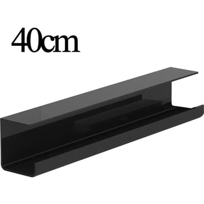 Onder tafel kabelorganizer Onder bureau kabelgoot Draadorganizer Geen spoor Kabeldraadgoot voor tafels
