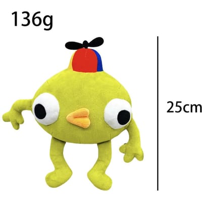 Bing Bong Piekken Pluche Bing Bong Pluche Piekken Bing Bong Pluche Speelgoed Spel Pop Pluche Knuffel Knuffeldier Zacht Speelgoed Verjaardagscadeau wit