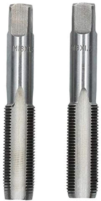 Metrische Tap Set M18 x 1.5mm van Hoge Kwaliteit voor Professioneel Gebruik