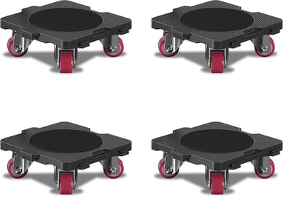 Meubeltransportwielen en lifterset voor zware meubels - 360 graden draaibaar en gebruiksvriendelijk