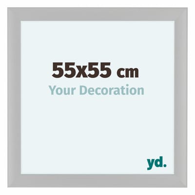 Your Decoration - Fotolijst 55x55 cm - MDF - Wit Houtnerf - Como