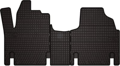 Wielganizator SolidPRO Serie - Rubber Auto Matten - Citroen Jumpy I (1994-2006) - Zwart - Op Maat
