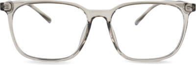Montour Blauw Licht Bril Zonder Sterkte - SAM - Vierkant Model - Grijs - Computerbril - Blue Light Glasses